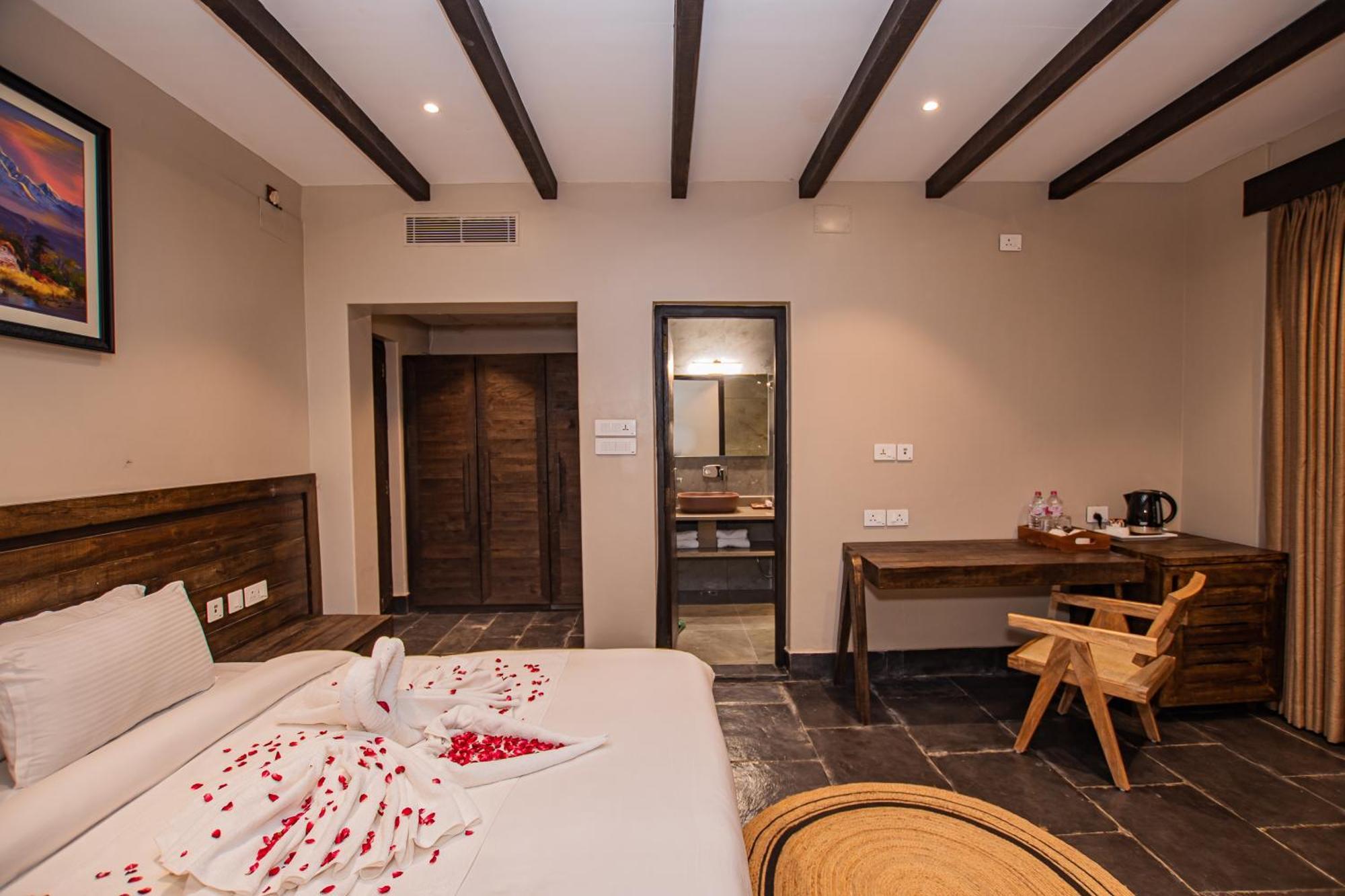 מלון פוקהרה Raniban Retreat מראה חיצוני תמונה